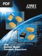 SMD TANTALIO CAPACITOR CODES AVX