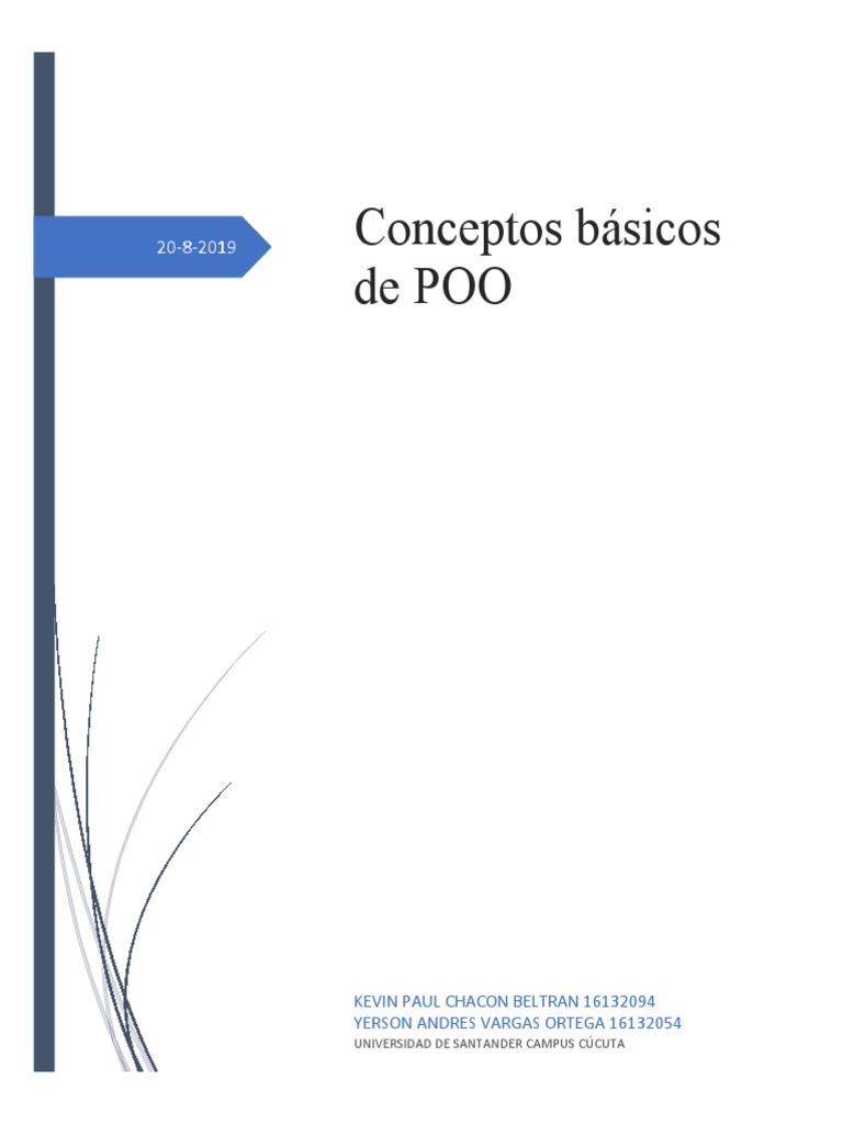 Conceptos Basicos de POO | PDF | Programación orientada a objetos ...