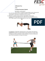 Trabajo de Acondicionamiento Fisico - Karen Hernandez