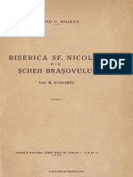 Biserica Sf. Nicolae Din Scheii Brasovului, Vol 2 1743-1837 PDF