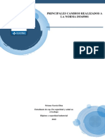 Principales Cambios Realizados A La Norma Iso45001