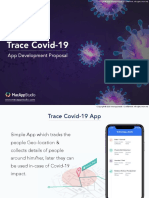 Trace Covid-19: App Development Proposal