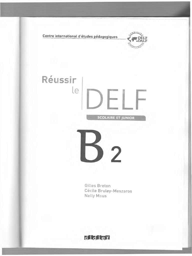 Reussir Le DELF B2 PDF | PDF | Lumière | Phrase
