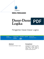 Modul Dasar Dasar Logika tm1