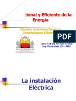 Uso racional de la energía en instalaciones eléctricas