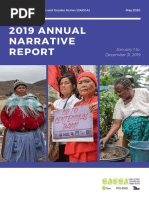 2019 Global Alliance For Green and Gender Action (GAGGA) Annual Report