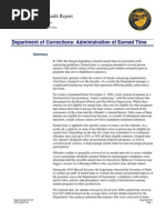 Download Audit Department of Corrections Administration of Earned Time by Statesman Journal SN46233946 doc pdf