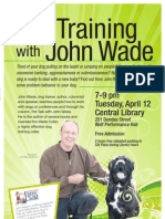 Dog Training With John Wade