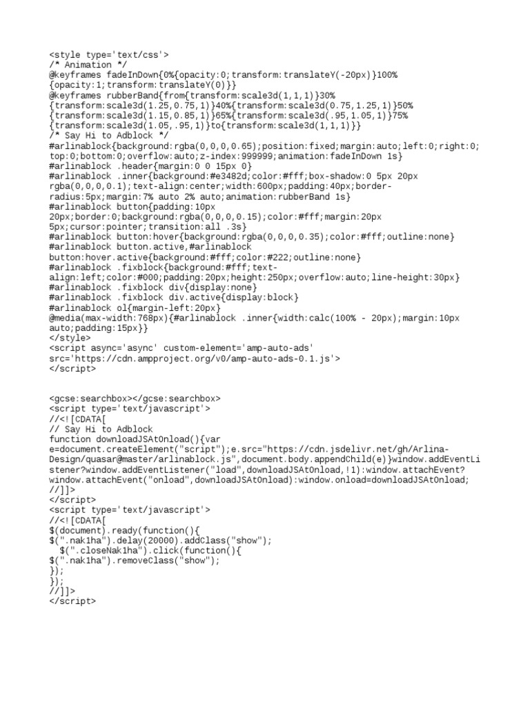 Ad Block | PDF