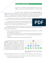 Niveles de Energía de Los Electrones