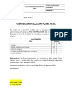 Formato Inspeccion NSR Planata Fisica