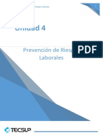 Unidad 04 Prevención de Riesgos Laborales