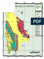 Mapa Geológico Bolivia PDF