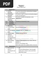Lesson Plan in Math Solid Figures | PDF | Geometric Shapes | Euclidean ...