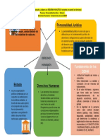 Esquema analítico de los términos Persona, Personalidad Jurídica, Estado, Derechos Humanos y Fundamentos de los DDHH