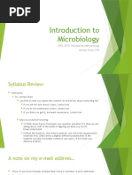 BIOL 2070 - Lecture 1 Intro To Microbiology