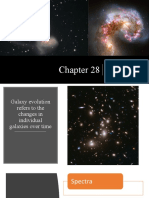 Evolution Distribution Galaxies