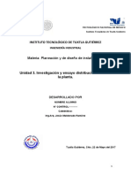 ANTOLOGIAUnidad 3. Elaboración Investigación y Ensayo Distribución Física de La Planta