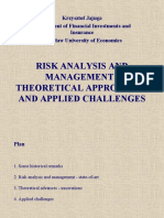 Risk Analysis and Management - Theoretical Approaches and Applied ...