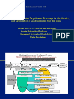 And Optimisation of Lead Molecules From The Biota: Disease-Specific Molecular Target-Based Bioassays For Identification