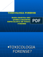 Toxicologia Forense - Cadena de Custodia