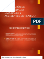 Legislación de Enfermedades Laborales y Accidentes de Trabajo