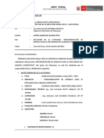 Ampliación plazo cobertizos ganado Pasco