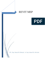 دورة كاملة فى شرح Revit MEP الريفيت الخاص بميكانيكا PDF