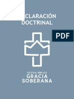 Declaración Doctrinal - Iglesia Bíblica Gracia Soberana
