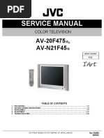 Service Manual: AV-20F475, AV-N21F45