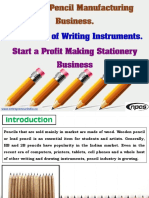 Wooden Pencil Manufacturing Business-467339 PDF