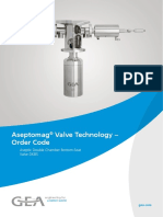 Aseptomag Valve Technology - Order Code: Aseptic Double Chamber Bottom-Seat Valve DKBS