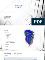 8 Storeyed Reinforced Concrete Residential Building (Etabs) : Ksi Engineering