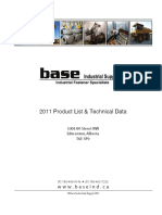 2011 Product List & Technical Data: WWW - Baseind.ca