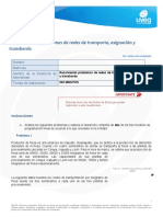 Resolviendo Problemas de Redes de Transporte, Asignación y Transbordo UVEG