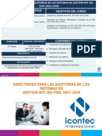 Directrices para Las Auditorias de Los Sistemas de Gestion NTC ISO 19011 2018 PDF
