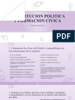 Constitucion Politica y Formacion Civica