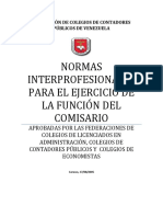 Normas Comisario PDF FCCPV Definitivo