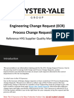 Engineering Change Request (ECR) Process Change Request (PCR)