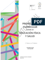 Educ Física y Salud Priorización Curricular