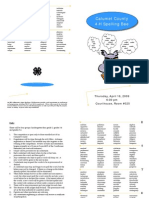 Calumet County 4-H Spelling Bee: Thursday, April 16, 2009 6:30 PM Courthouse, Room #025