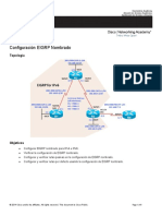 02 Act Configuración EIGRP IPv4 IPv6 Clasico Nombrado