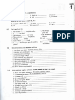 1.to Be Sentences (B) PDF
