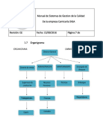 Ejemplo de Organigrama Charcuteria