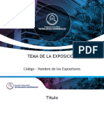 Plantilla Exposiciones