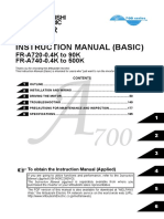 FR-A700 Instruction Manual (Basic) Inverter: FR-A720-0.4K To 90K FR-A740-0.4K To 500K