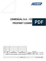 Cemengal S.A. / Colombia Profinet Connection