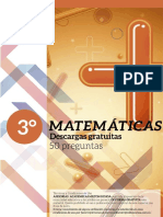 Descargas Gratuitas Matemáticas 3° Simulacro PDF