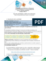 Guía de Actividades y Rúbrica de Evaluación Reto 5 Autonomia Unadista