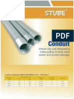Stube BS4568 Class 3 Gi Conduit & Accessories PDF